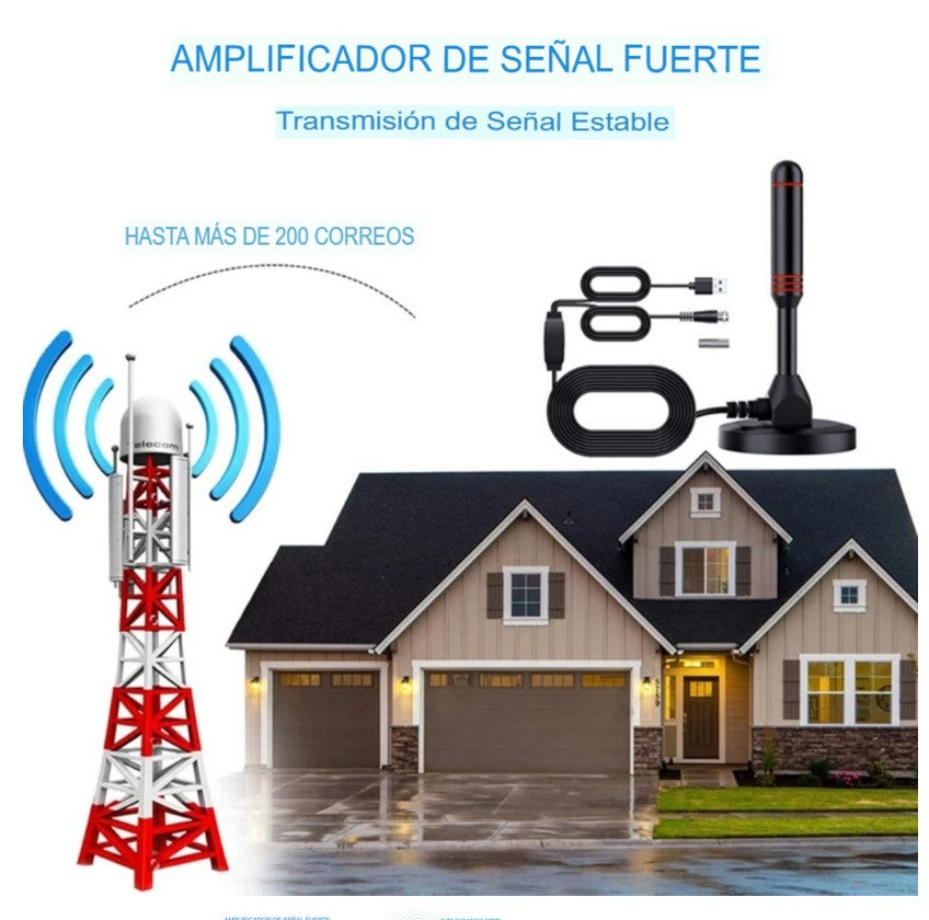 Antena tv digital hd