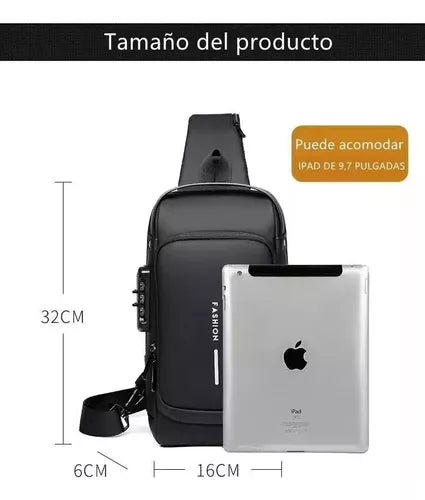 Bolso Mochila Antirobo