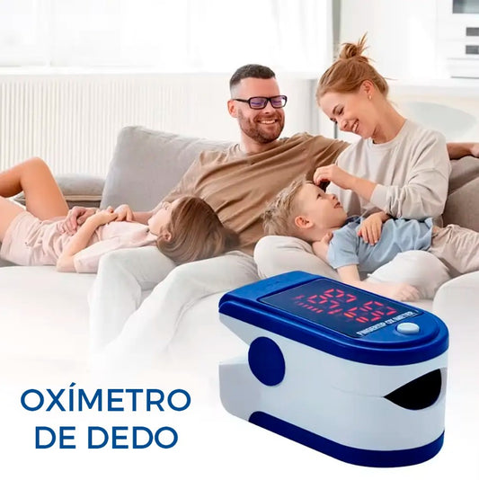 Saturometro Oximetro De Pulso Con Pilas