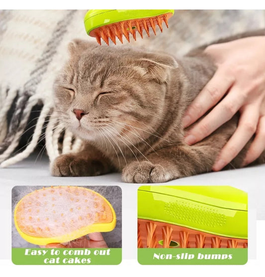 🎁 Cepillo vapor para  mascota